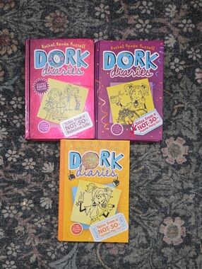 Dork Diaries Hardcover Book Bundle - Books 1-3